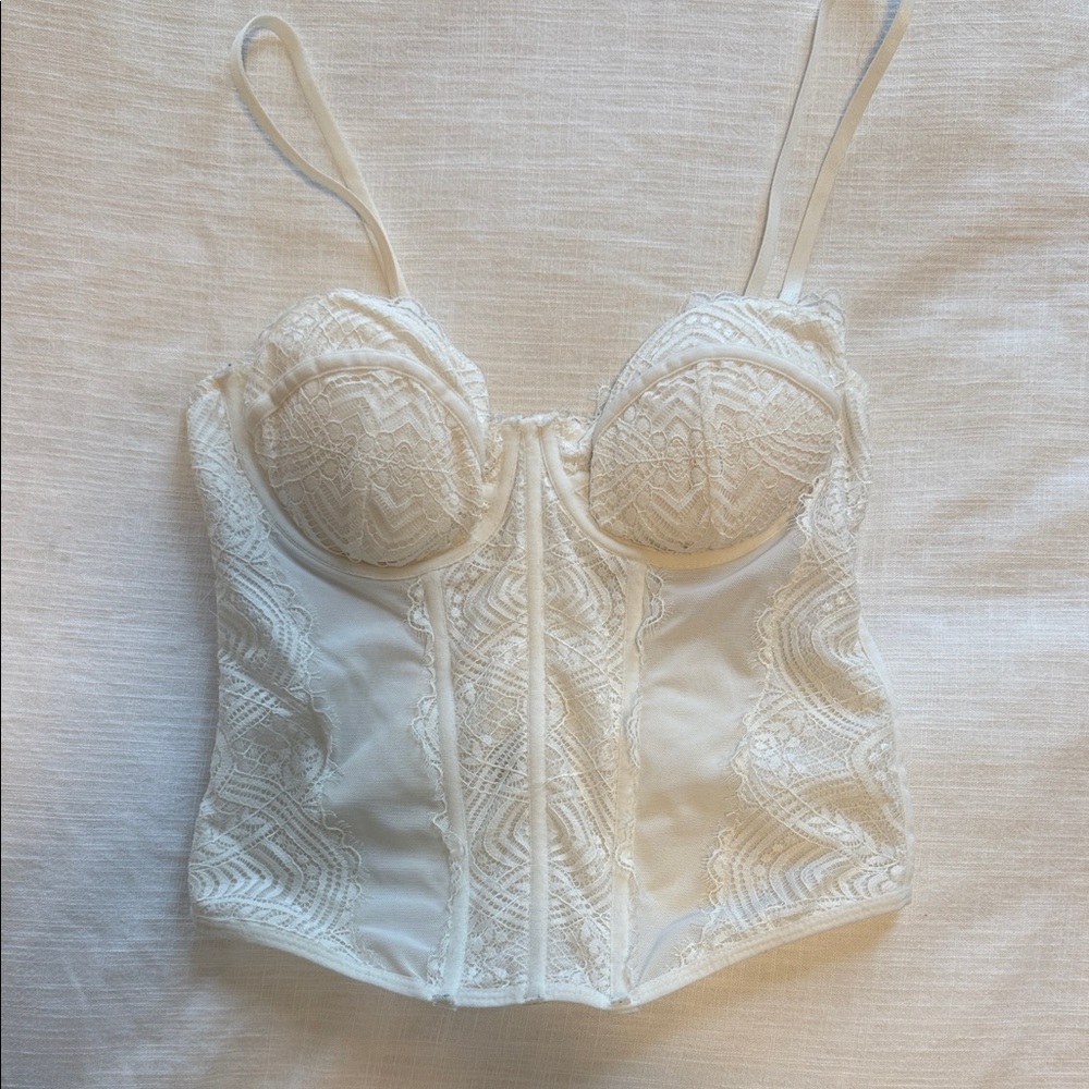 Urban Outfitters Ivory Lace Camisole